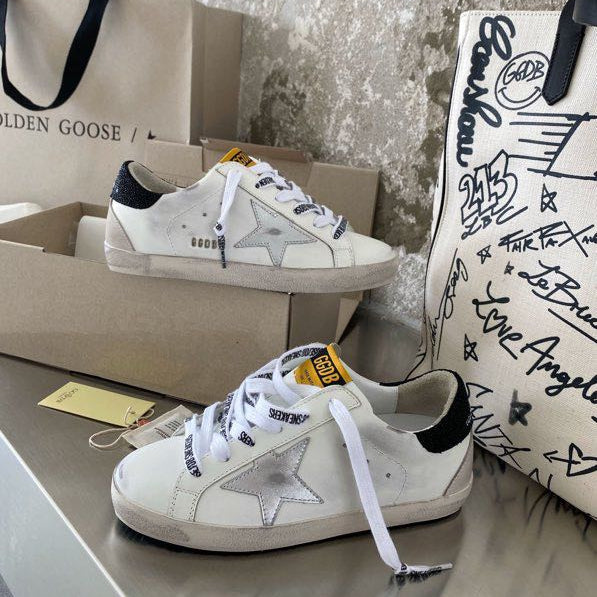 Golden Goose Vintage Distressed Sneakers #165
