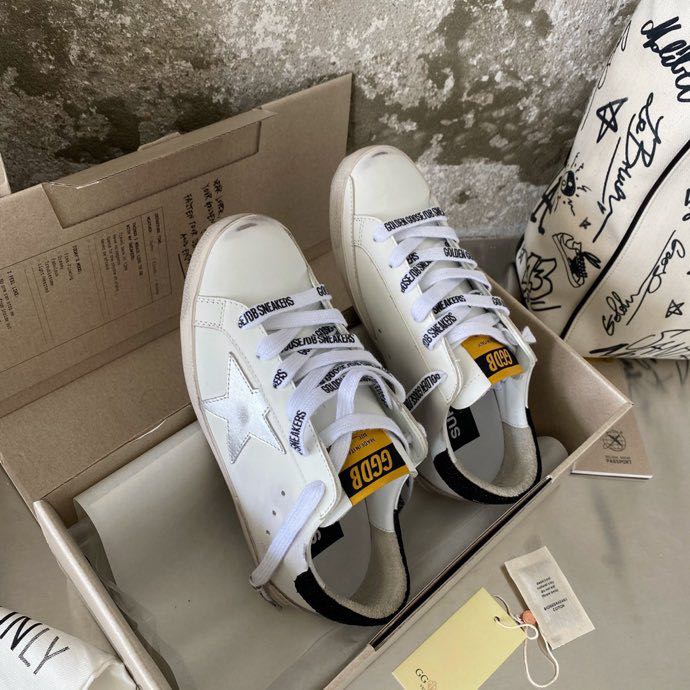 Golden Goose Vintage Distressed Sneakers #165
