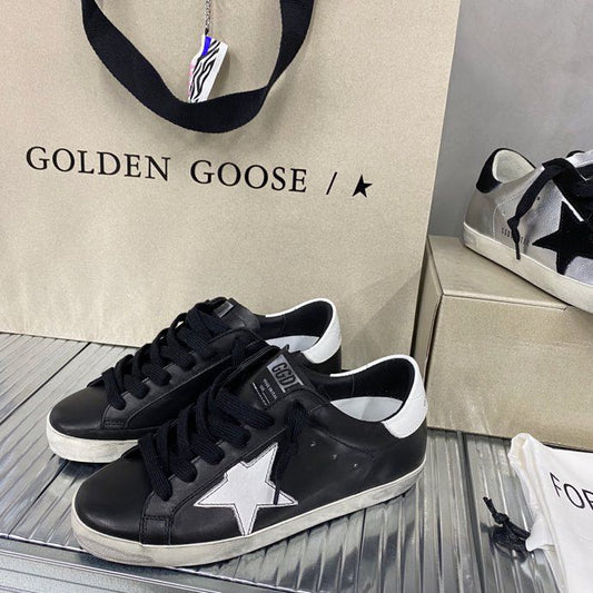 Golden Goose Vintage Distressed Sneakers #160
