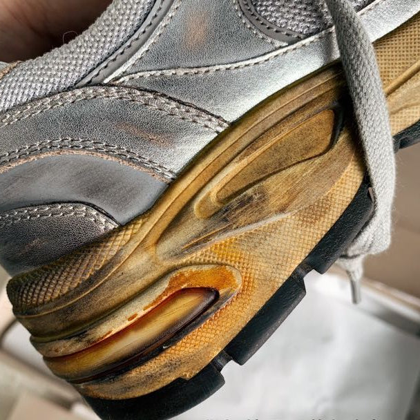 Golden Goose Vintage Distressed Sneakers #252