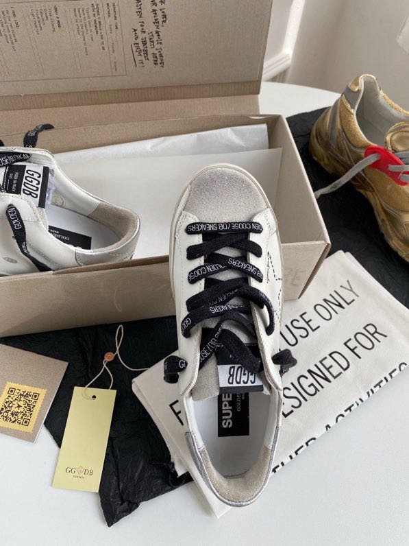 Golden Goose Vintage Distressed Sneakers #082