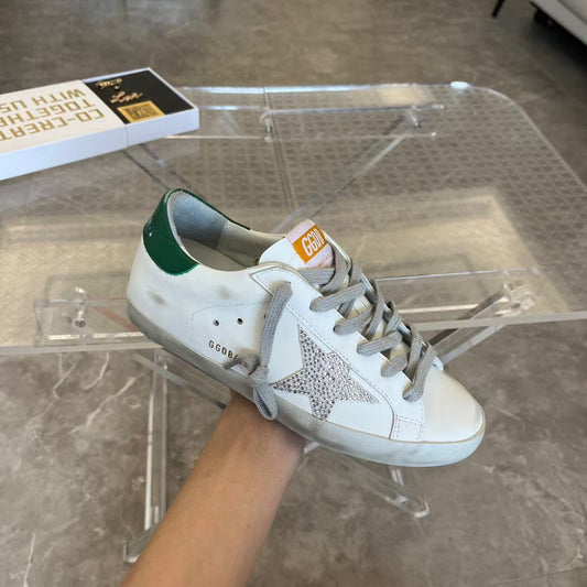 Golden Goose Vintage Distressed Sneakers #322