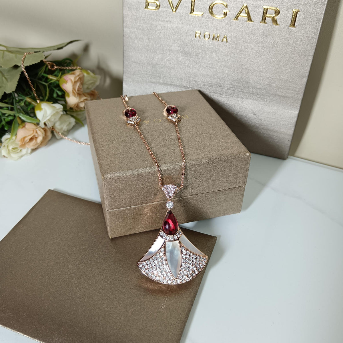 BVLGARI Gold-Plated Divas' Dream Earrings