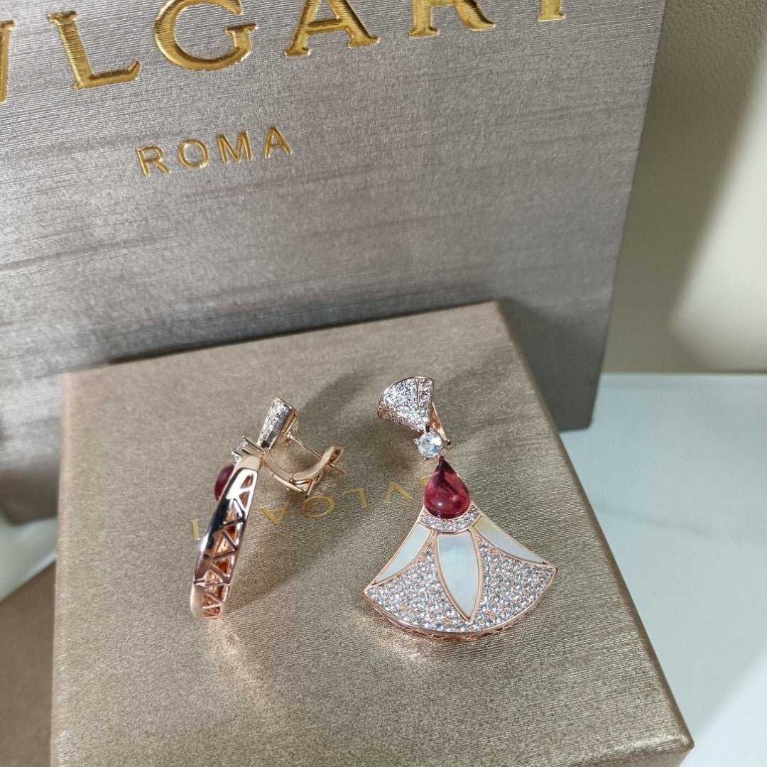 BVLGARI Gold-Plated Divas' Dream Earrings