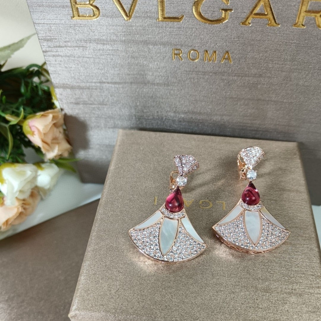BVLGARI Gold-Plated Divas' Dream Earrings