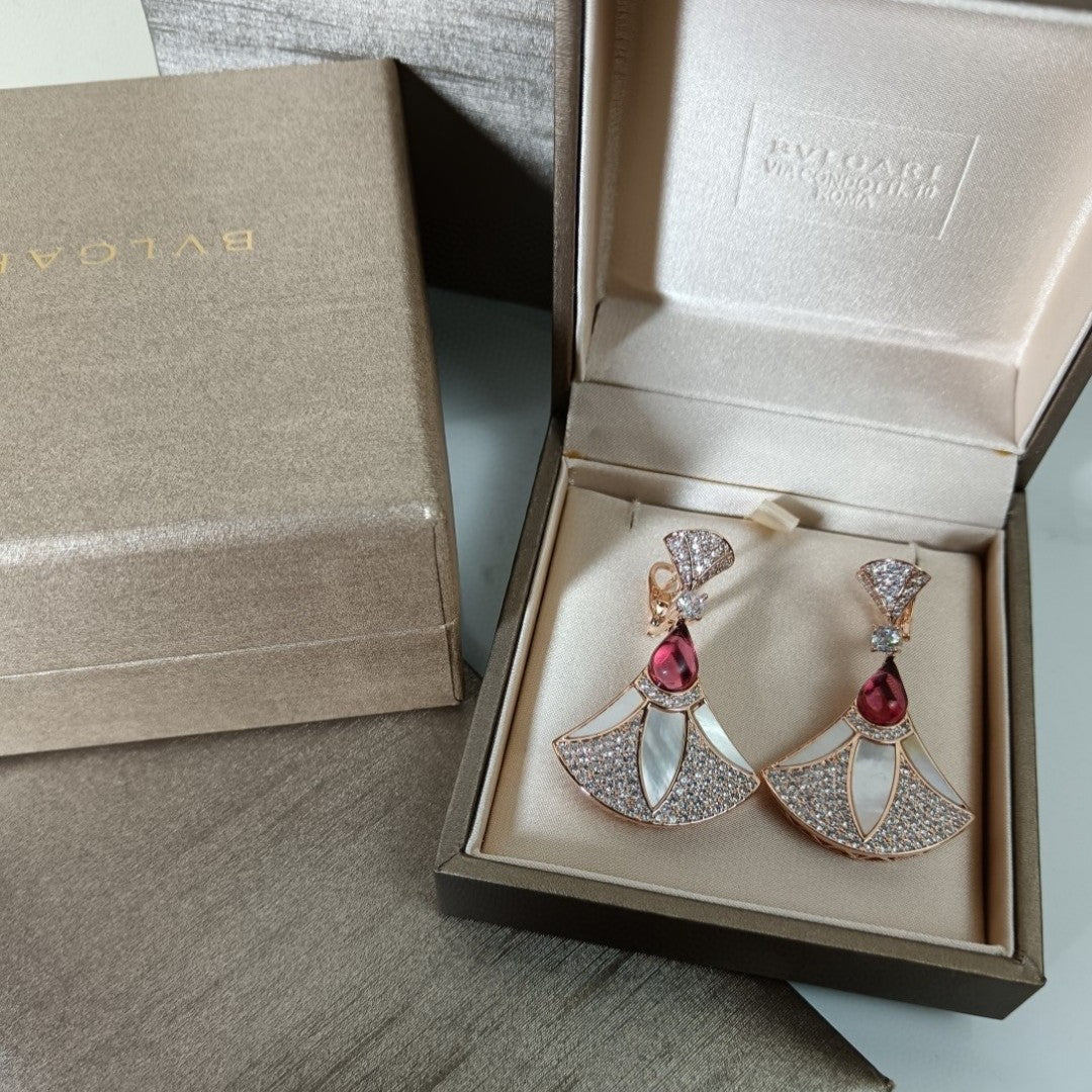 BVLGARI Gold-Plated Divas' Dream Earrings