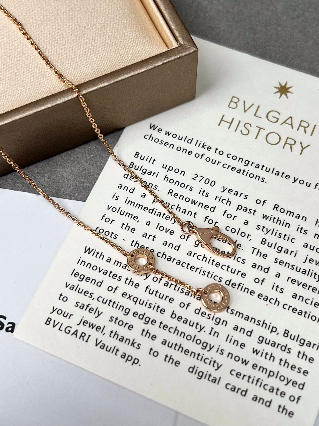 BVLGARI Pearl Gold-Plated Necklace