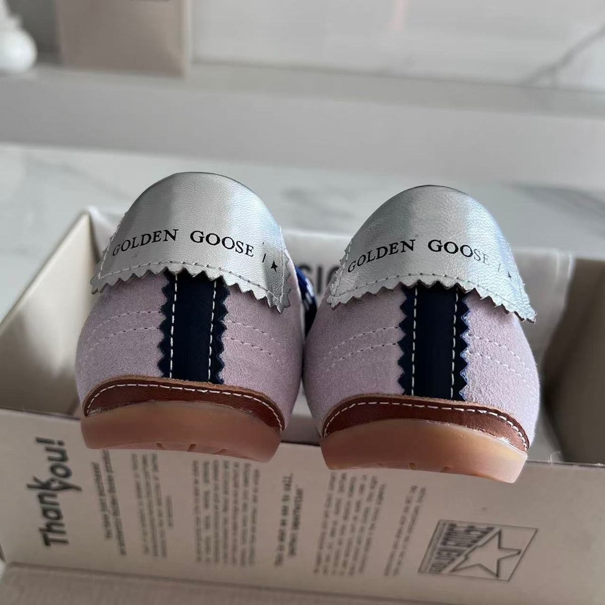 Golden Goose Vintage Distressed Sneakers #122