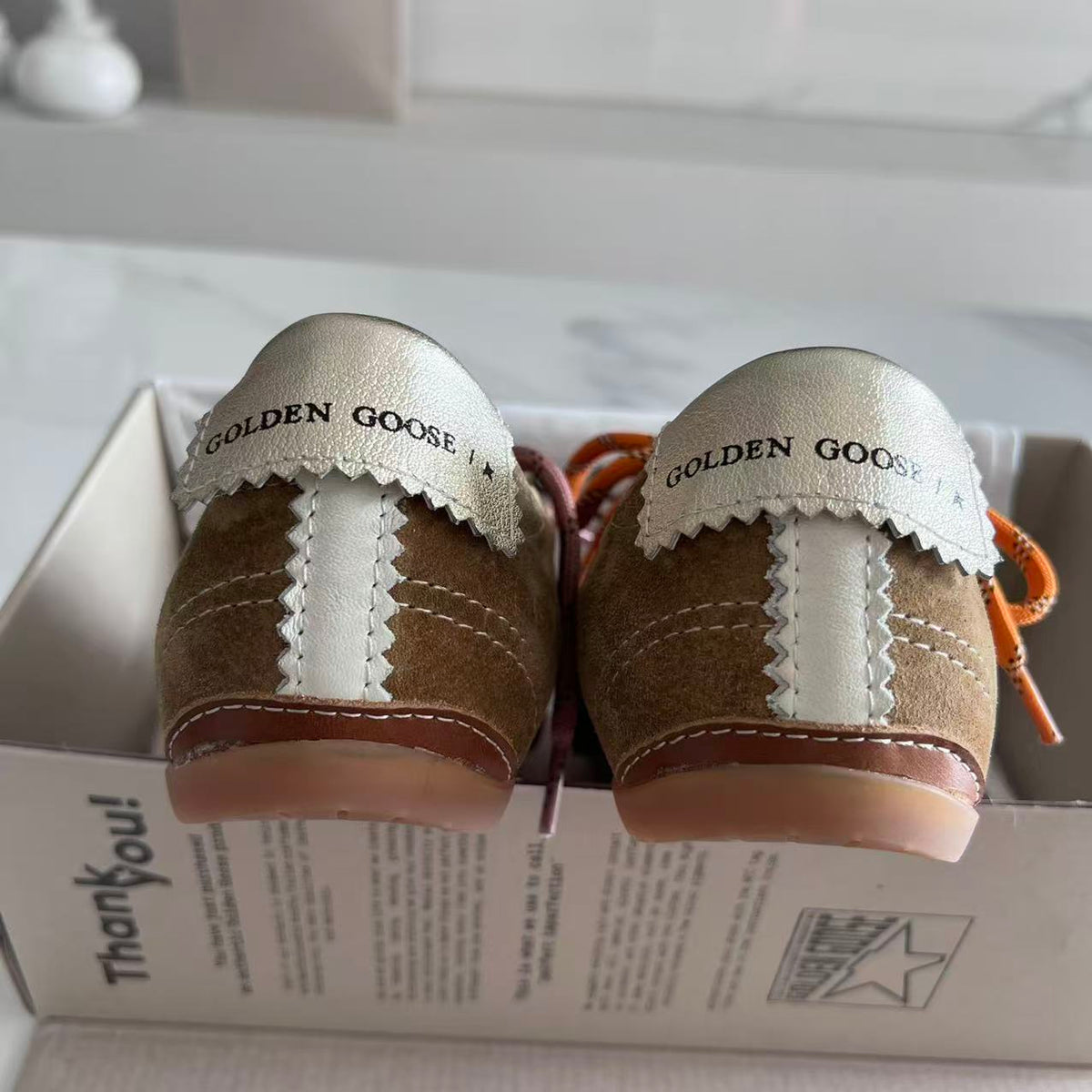 Golden Goose Vintage Distressed Sneakers #175