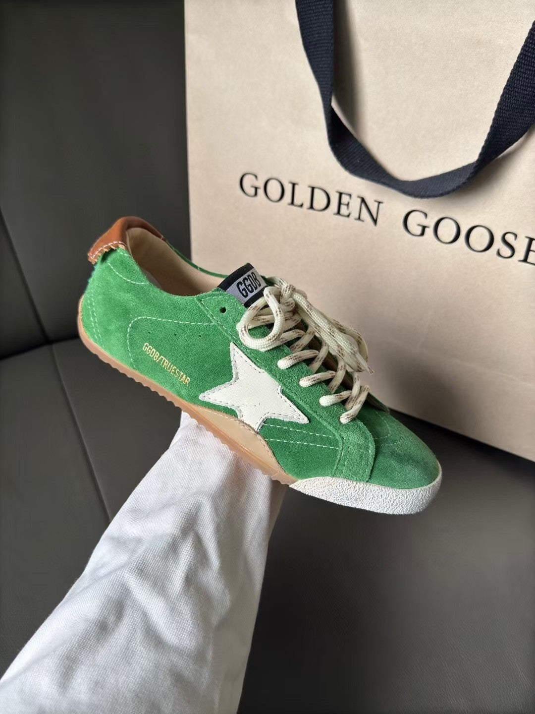 Golden Goose Vintage Distressed Sneakers #058