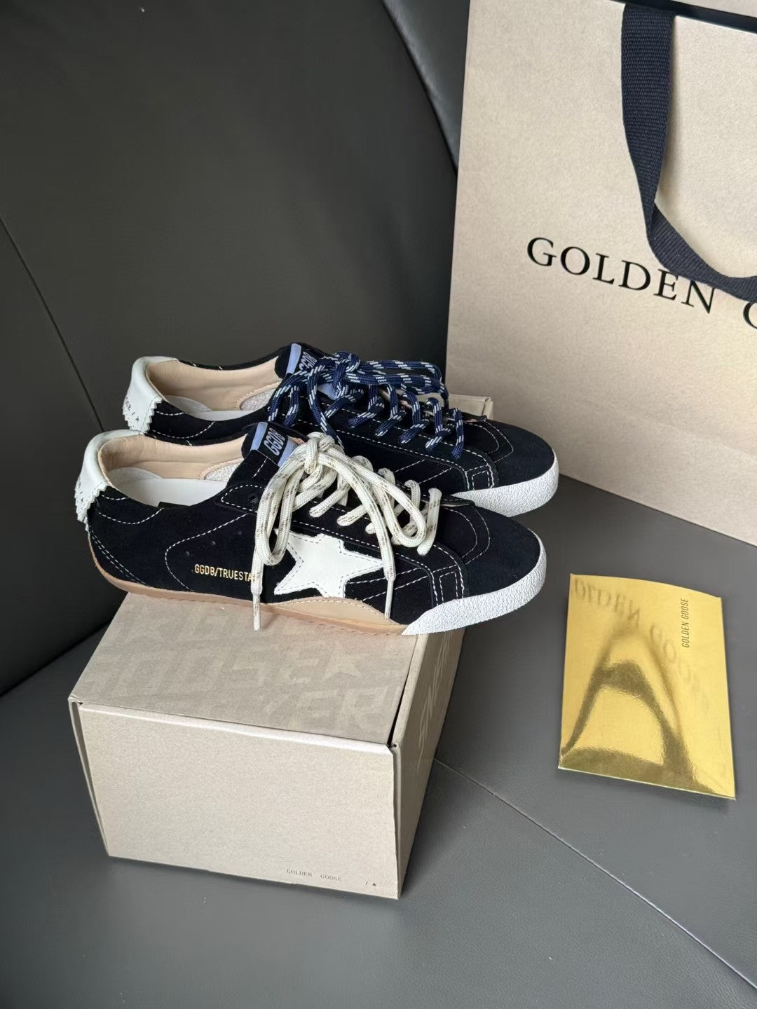 Golden Goose Vintage Distressed Sneakers #170