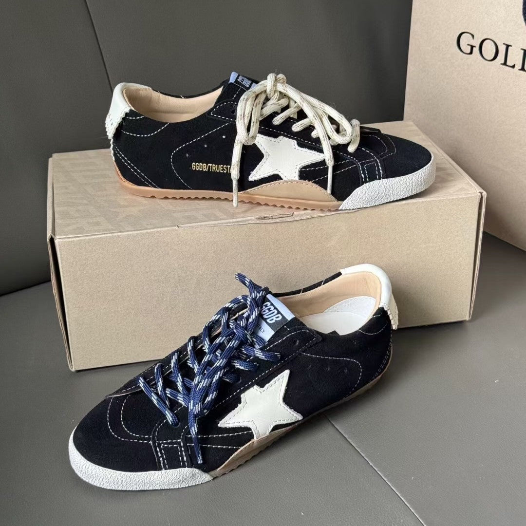 Golden Goose Vintage Distressed Sneakers #170