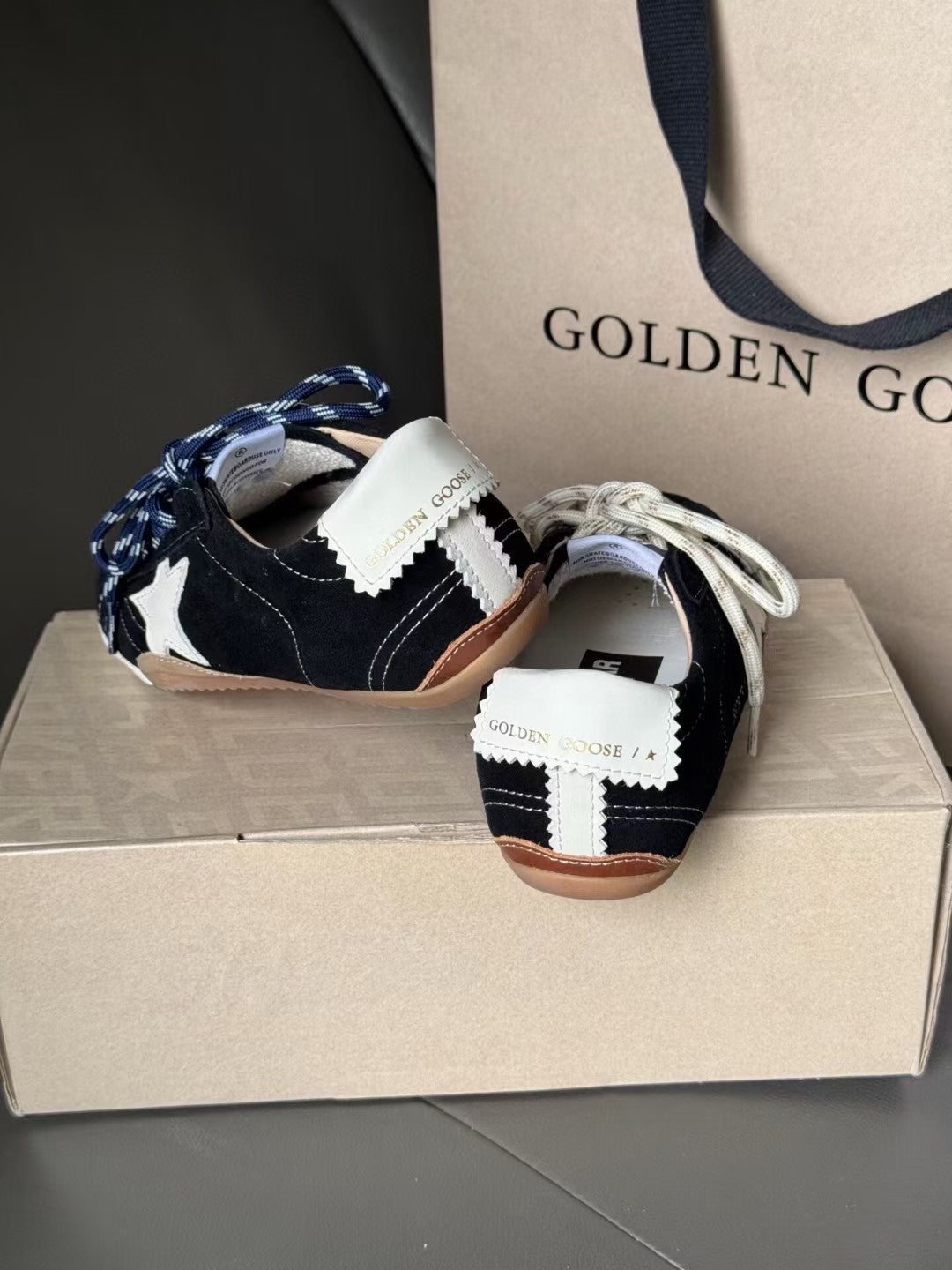 Golden Goose Vintage Distressed Sneakers #170