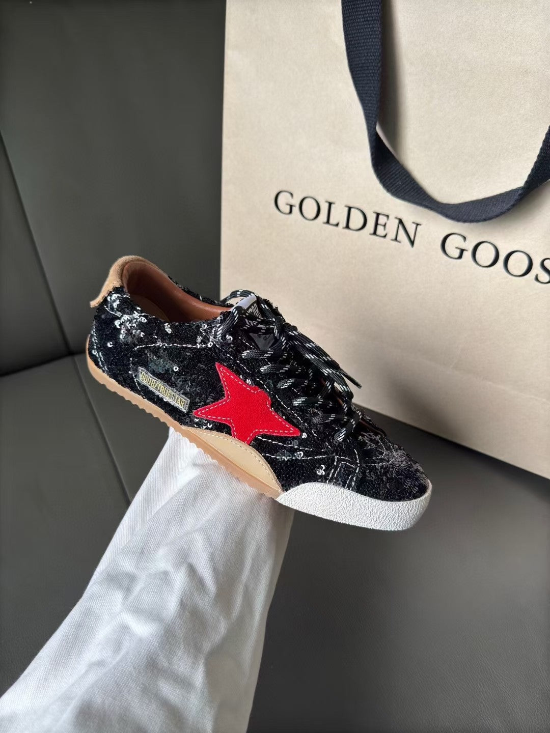 Golden Goose Vintage Distressed Sneakers #064