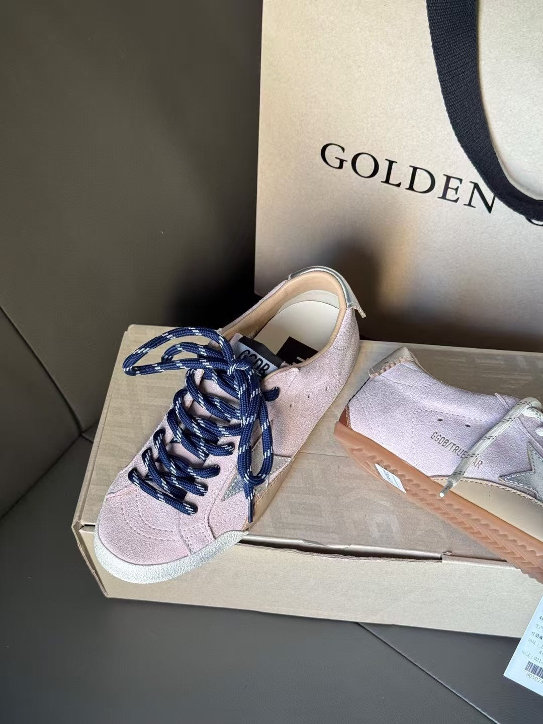 Golden Goose Vintage Distressed Sneakers #169