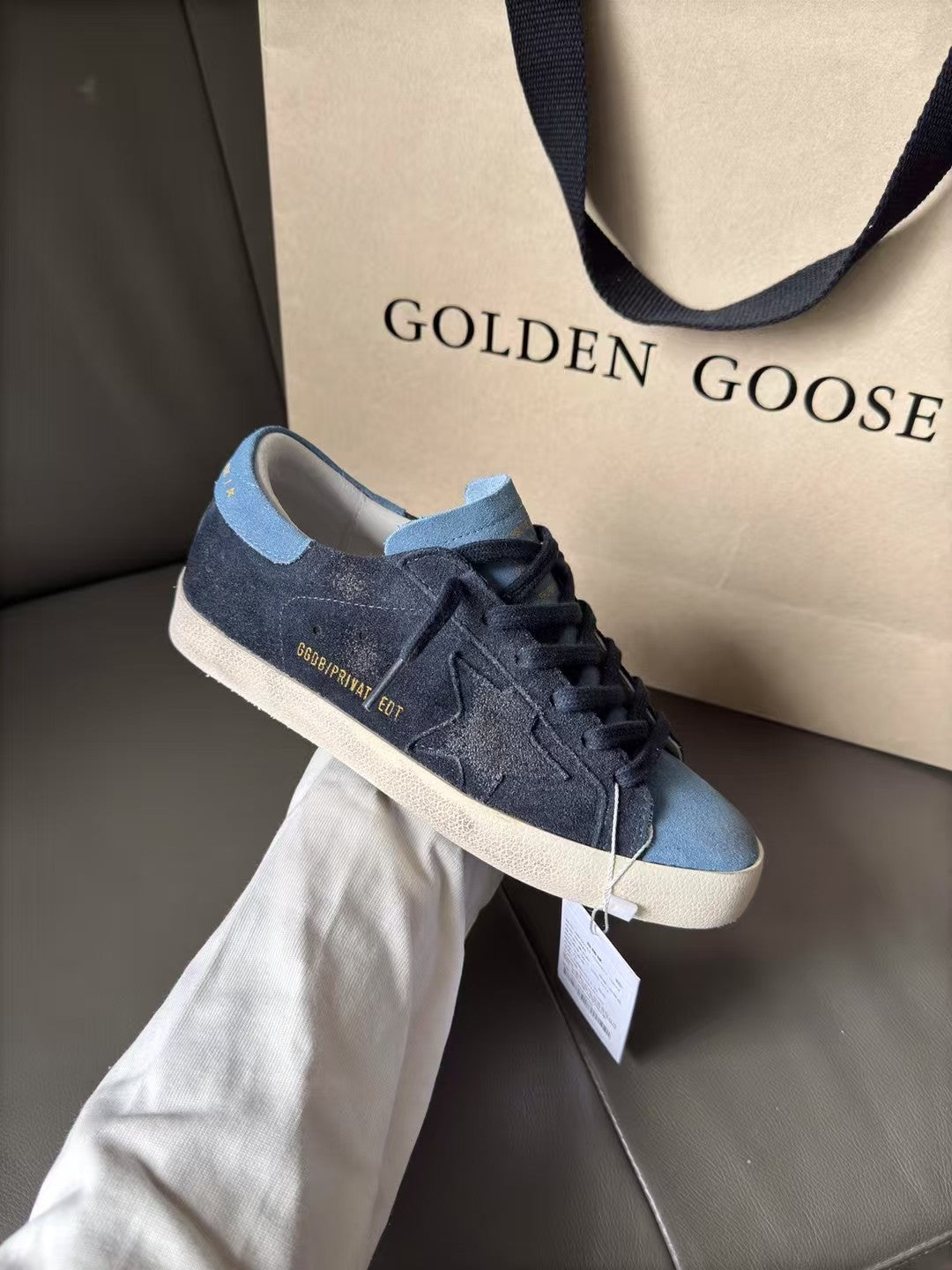 Golden Goose Vintage Distressed Sneakers #273