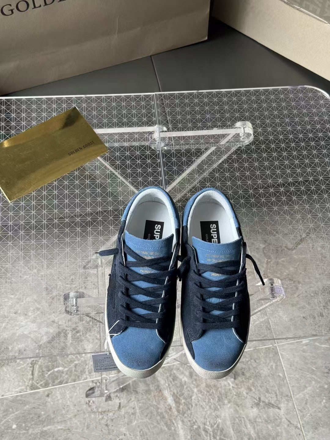 Golden Goose Vintage Distressed Sneakers #273