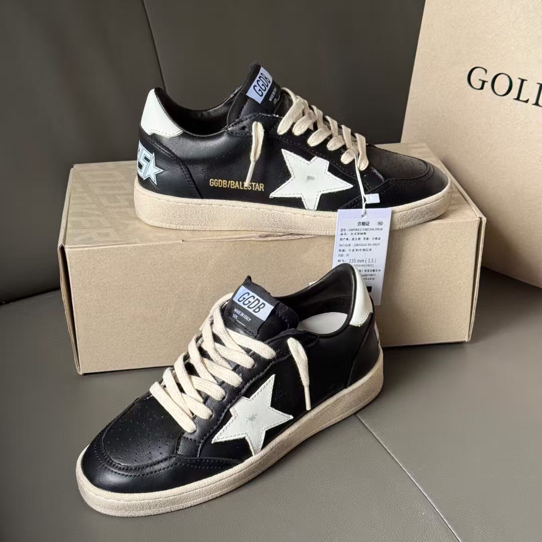 Golden Goose Vintage Distressed Sneakers #272