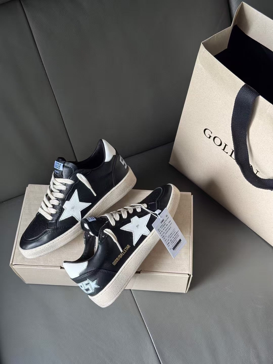 Golden Goose Vintage Distressed Sneakers #272