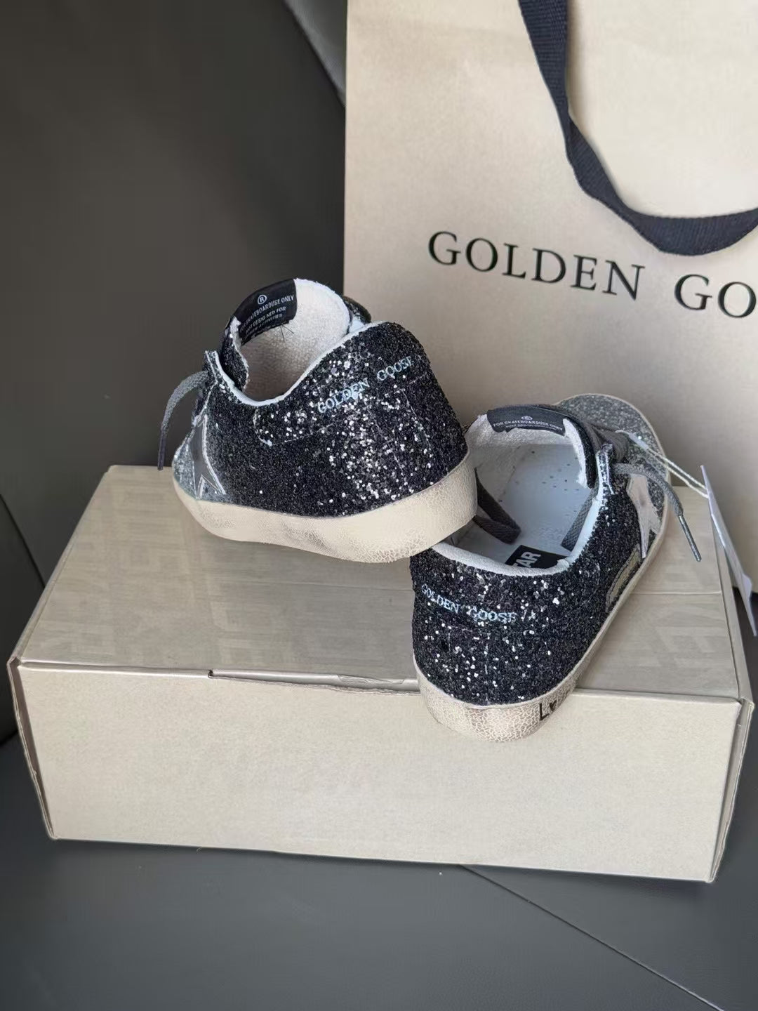Golden Goose Vintage Distressed Sneakers #101