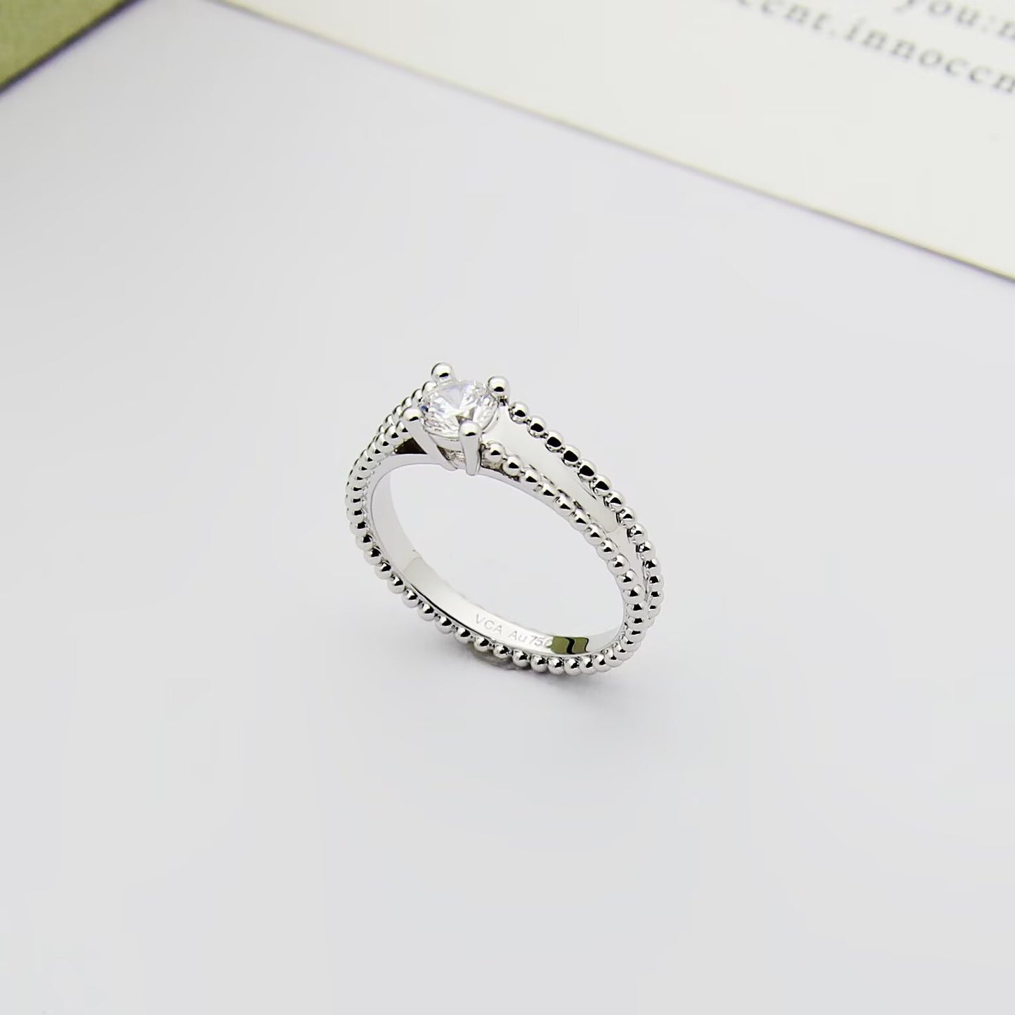 Van Cleef & Arpels Solitaire Ring