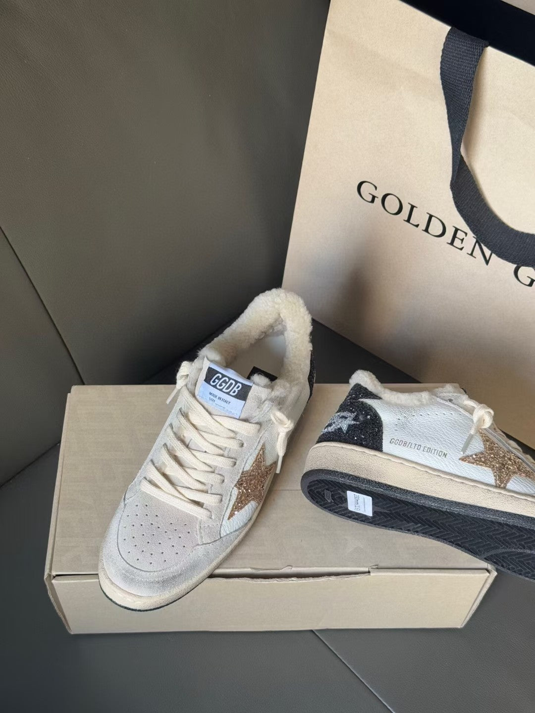 Golden Goose Vintage Distressed Sneakers #006