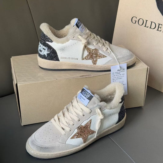 Golden Goose Vintage Distressed Sneakers #250