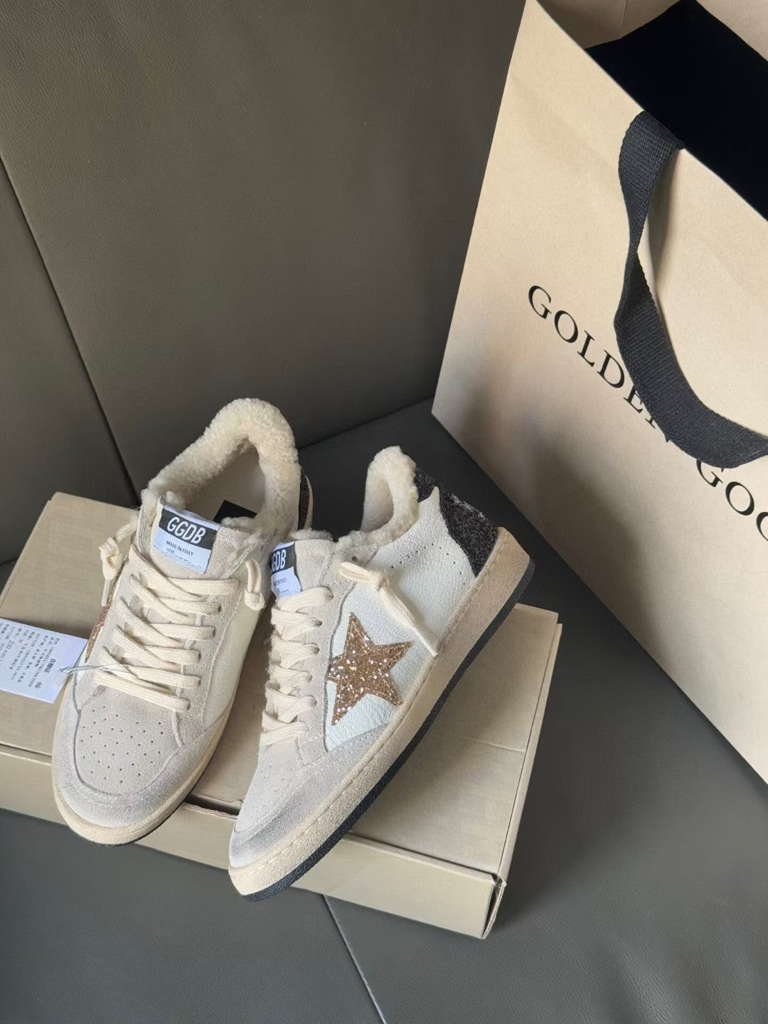 Golden Goose Vintage Distressed Sneakers #006