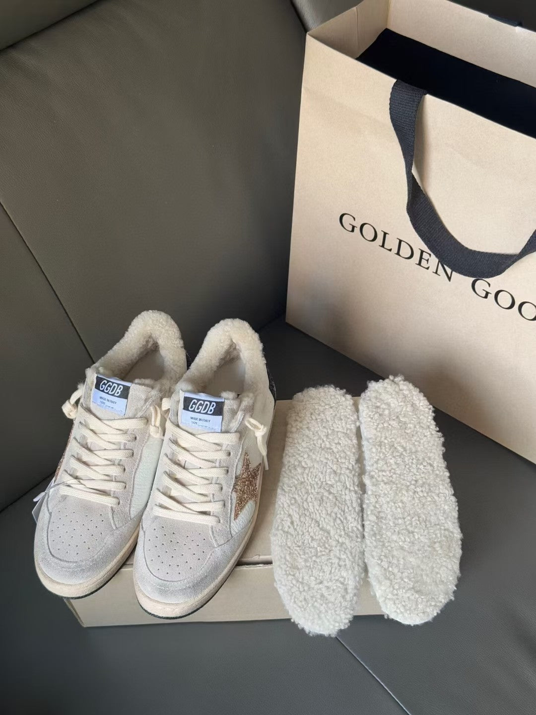 Golden Goose Vintage Distressed Sneakers #006