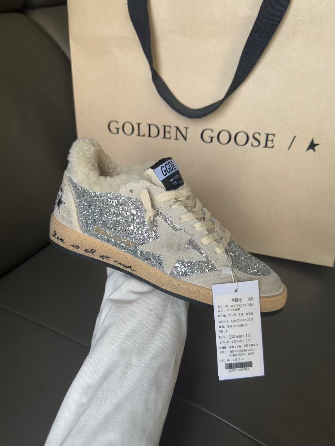 Golden Goose Vintage Distressed Sneakers #109