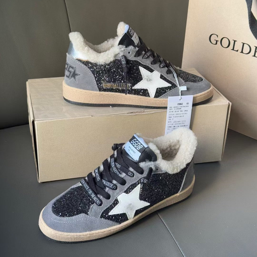 Golden Goose Vintage Distressed Sneakers #007