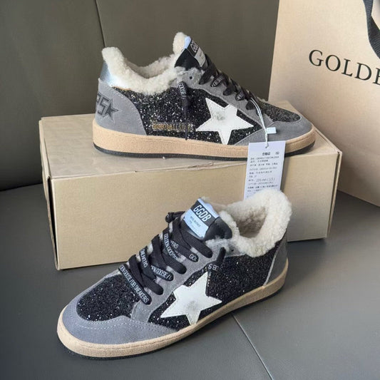 Golden Goose Vintage Distressed Sneakers #007