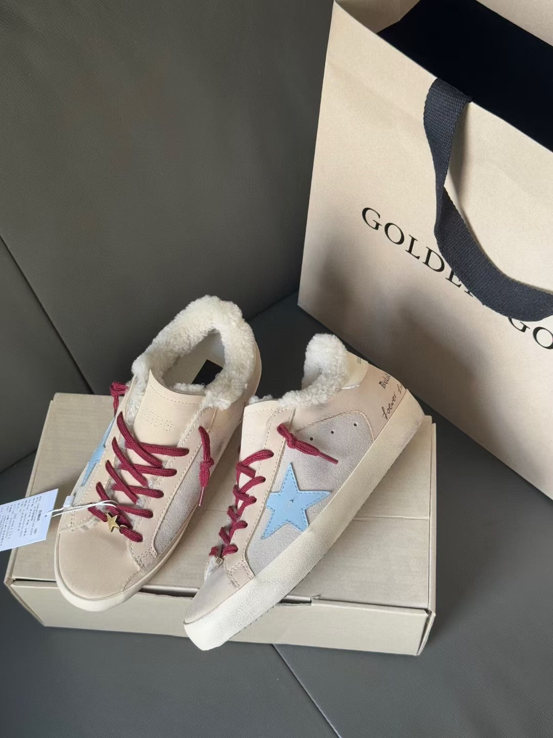 Golden Goose Vintage Distressed Sneakers #009
