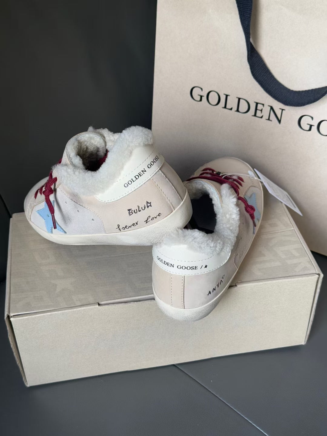 Golden Goose Vintage Distressed Sneakers #009