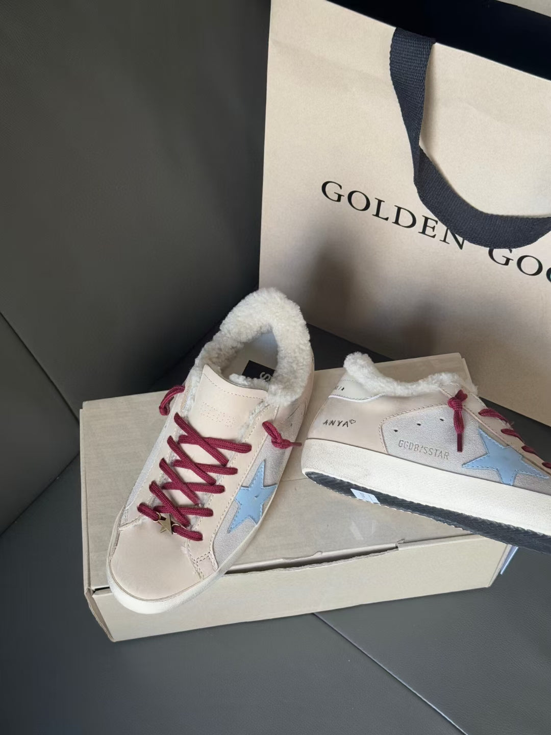 Golden Goose Vintage Distressed Sneakers #009