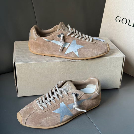 Golden Goose Vintage Distressed Sneakers #067
