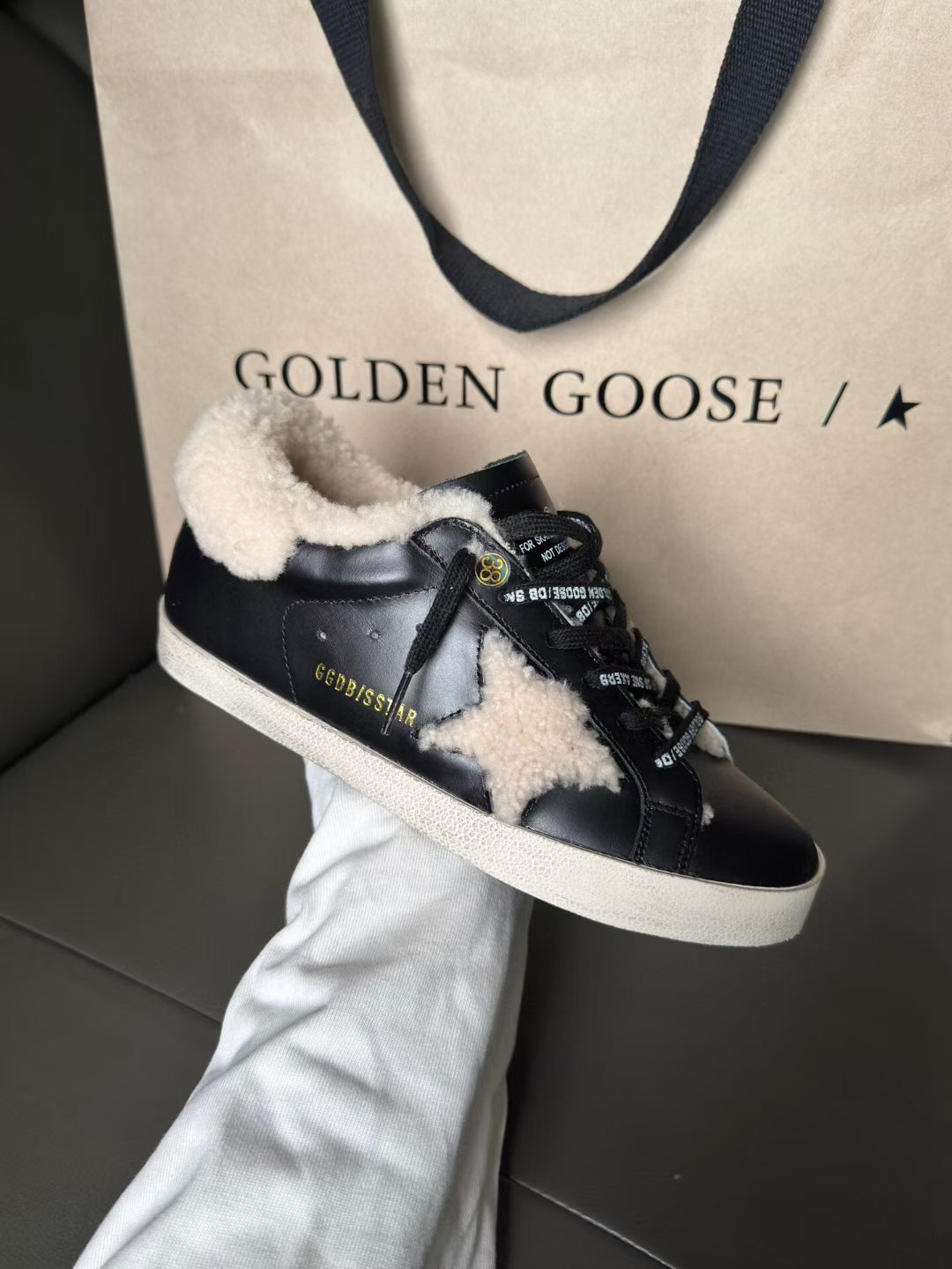 Golden Goose Vintage Distressed Sneakers #012