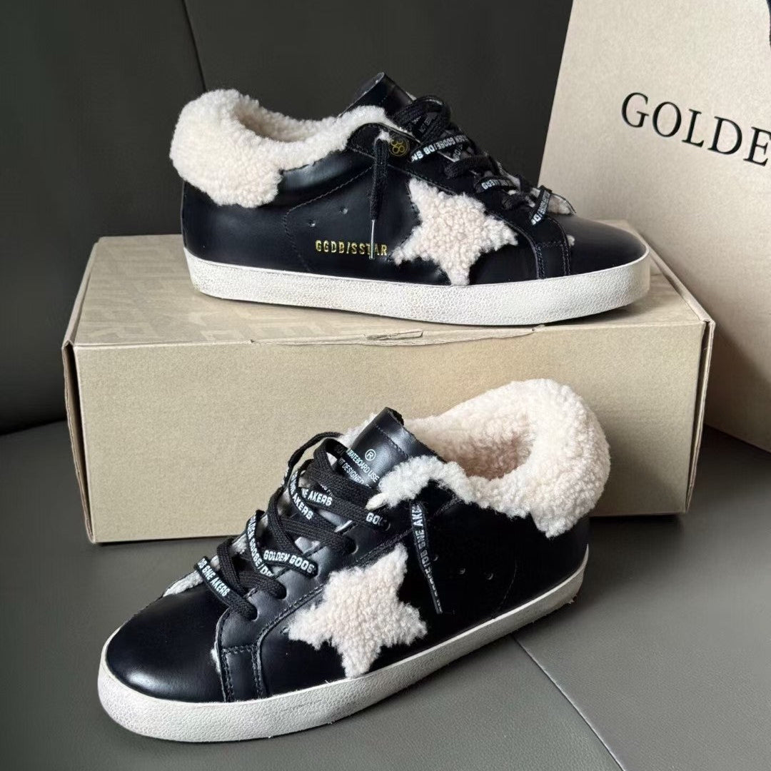 Golden Goose Vintage Distressed Sneakers #012