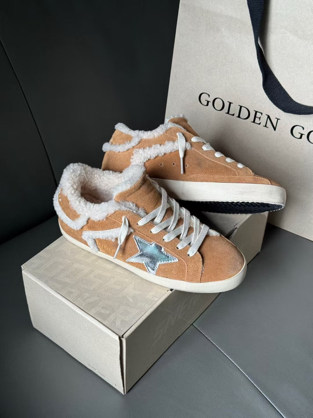Golden Goose Vintage Distressed Sneakers #011