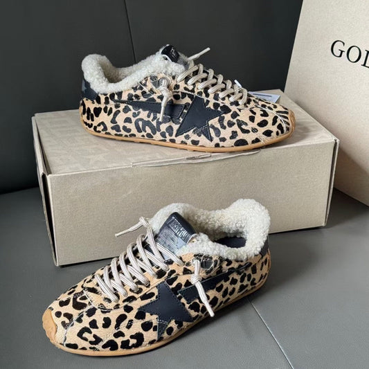 Golden Goose Vintage Distressed Sneakers #063