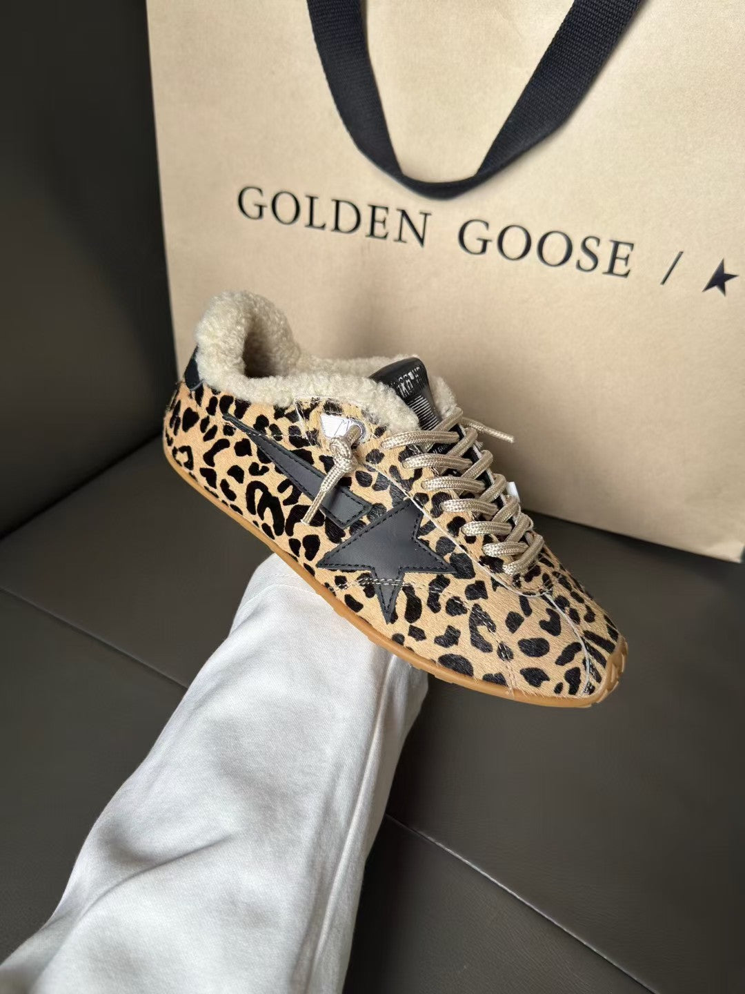 Golden Goose Vintage Distressed Sneakers #063
