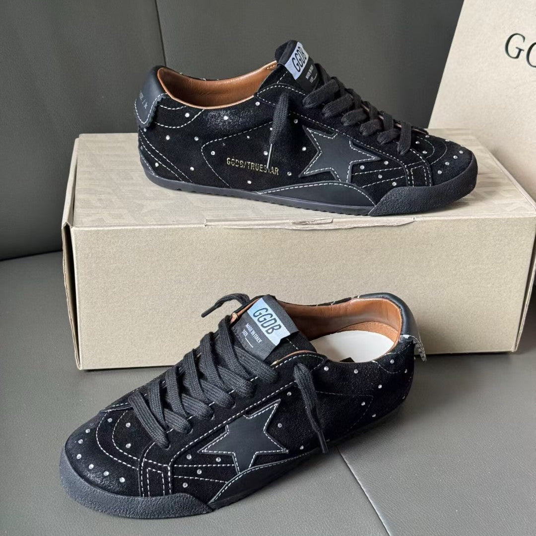 Golden Goose Vintage Distressed Sneakers #139