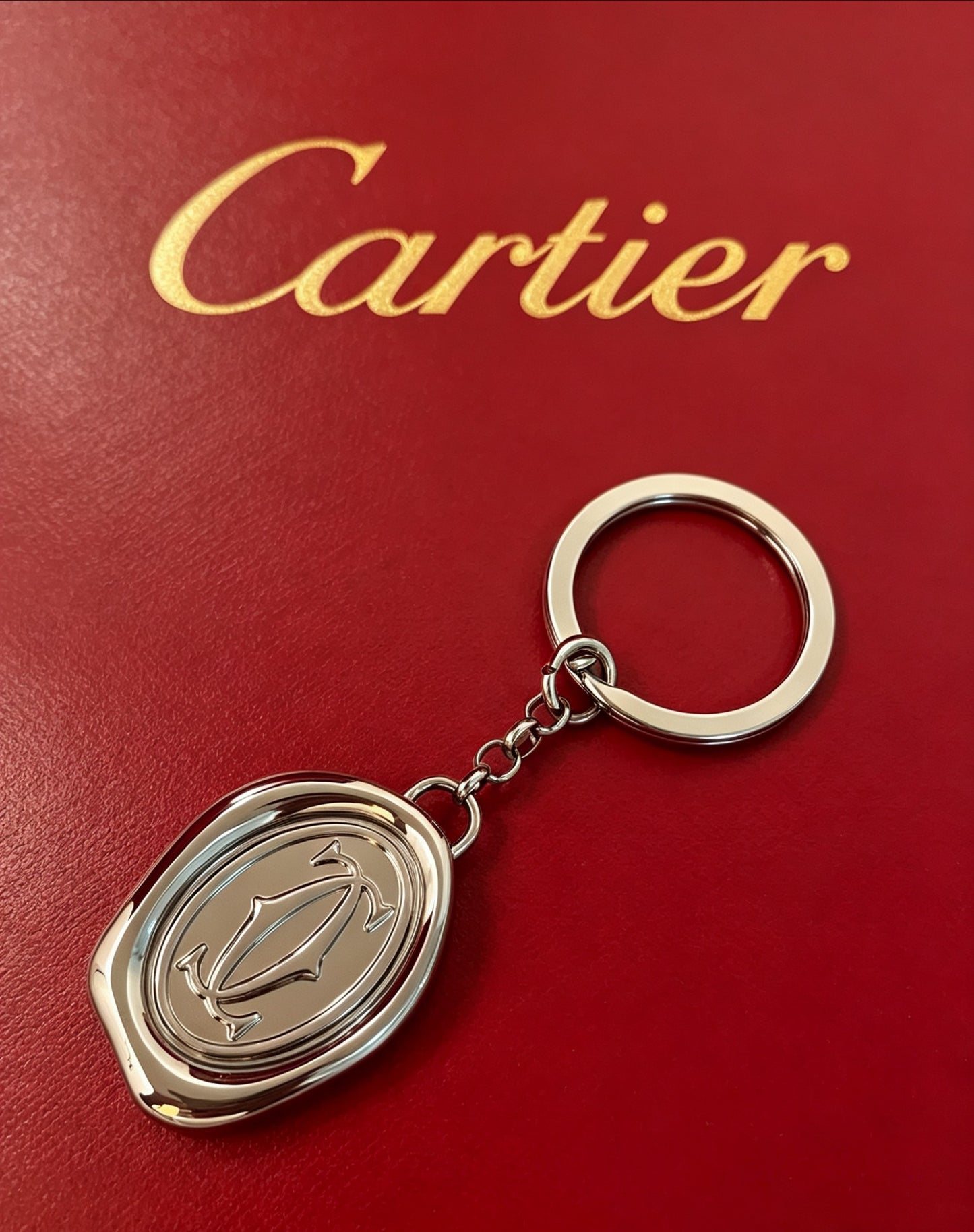 Cartier Classic Double-C Keychain