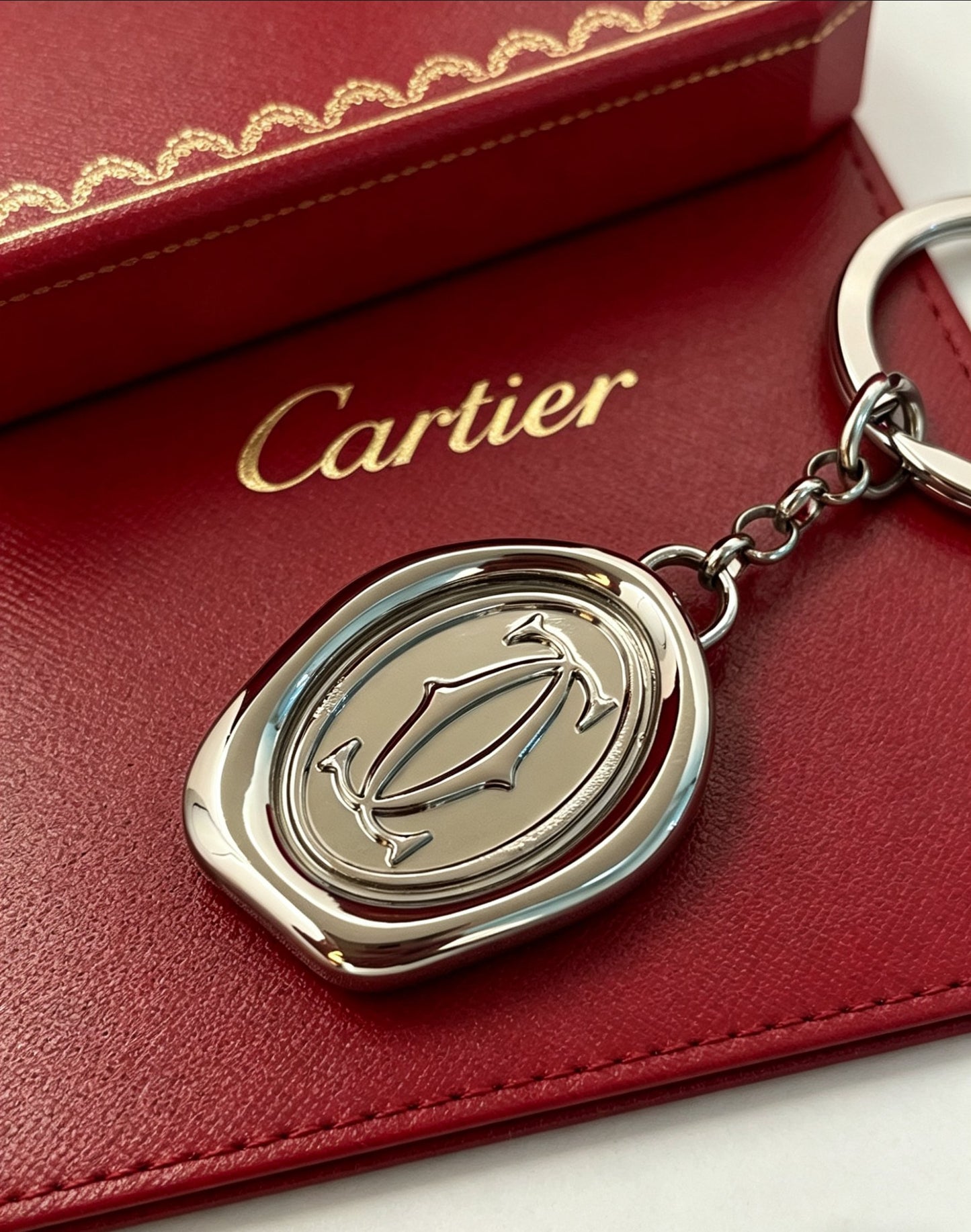 Cartier Classic Double-C Keychain