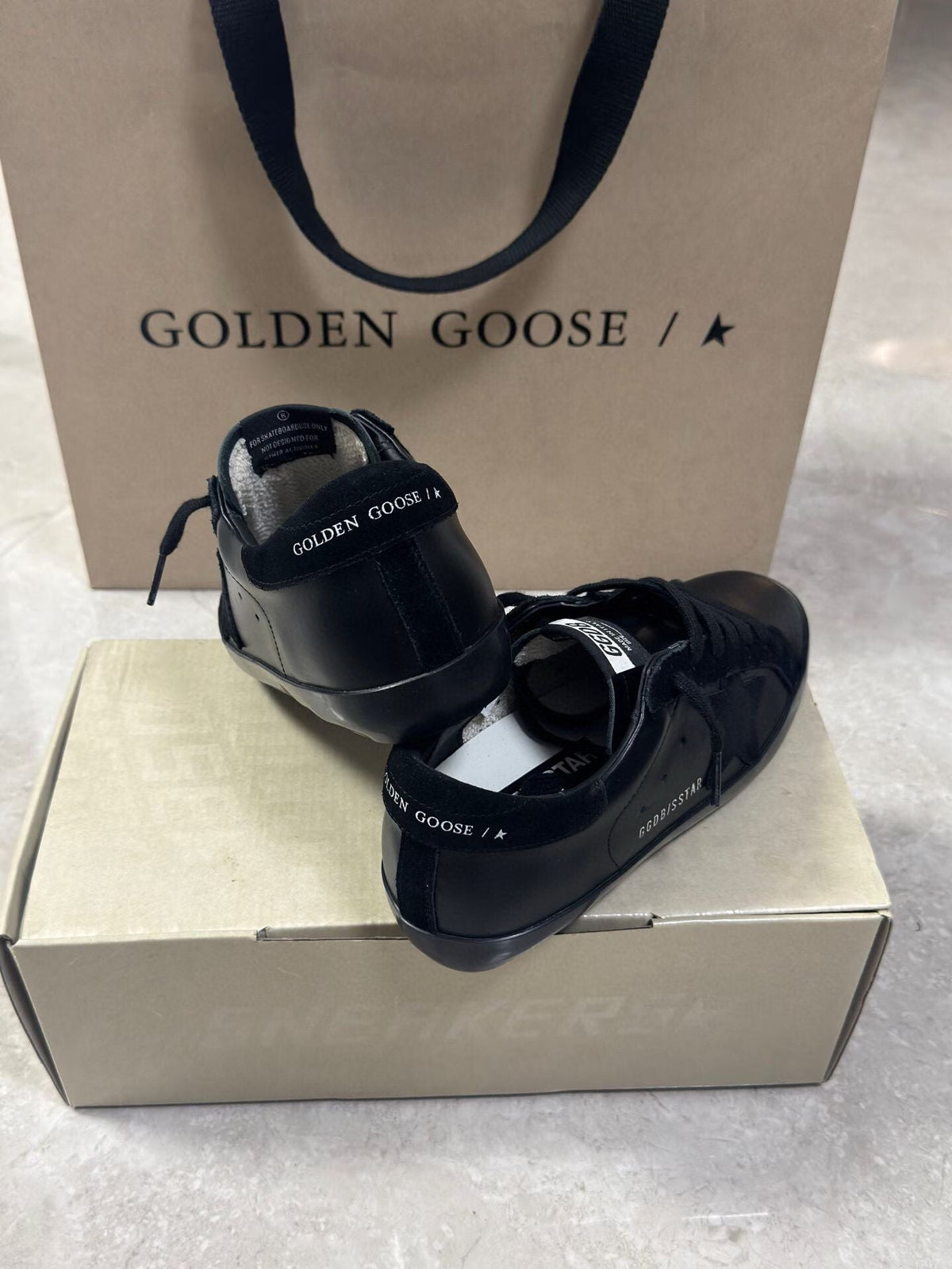 Golden Goose Vintage Distressed Sneakers #096