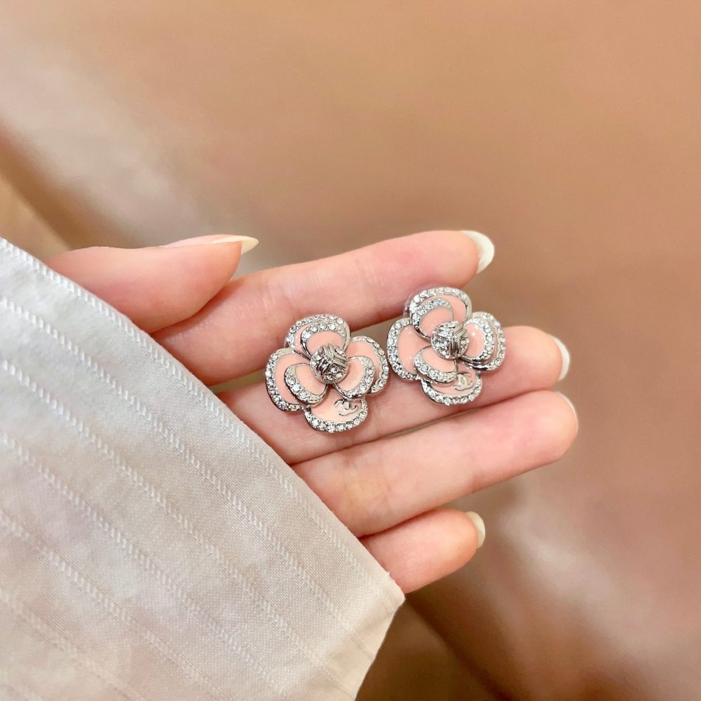 Chanel Vintage Double C Earrings