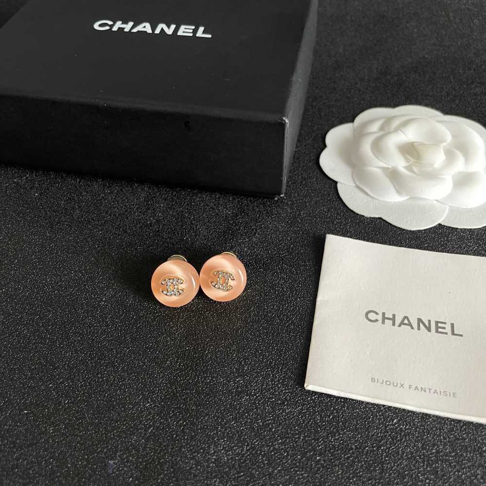 Chanel Vintage Double C Earrings