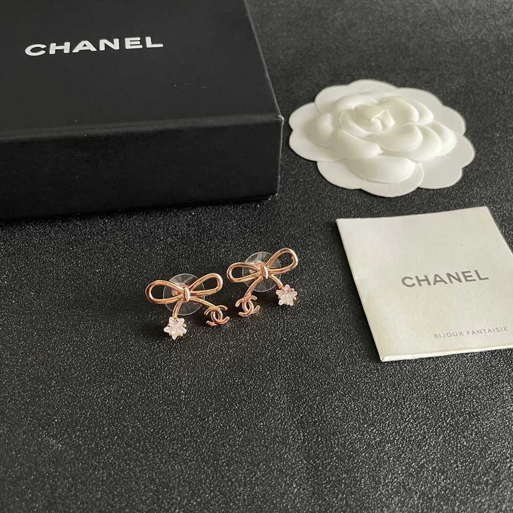 Chanel Vintage Double C Earrings