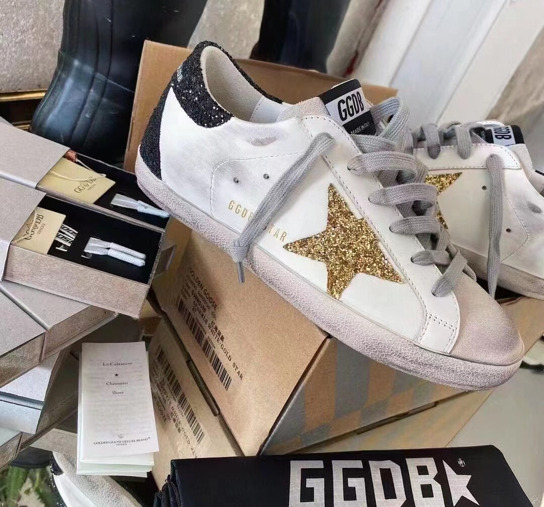 Golden Goose Vintage Distressed Sneakers #315