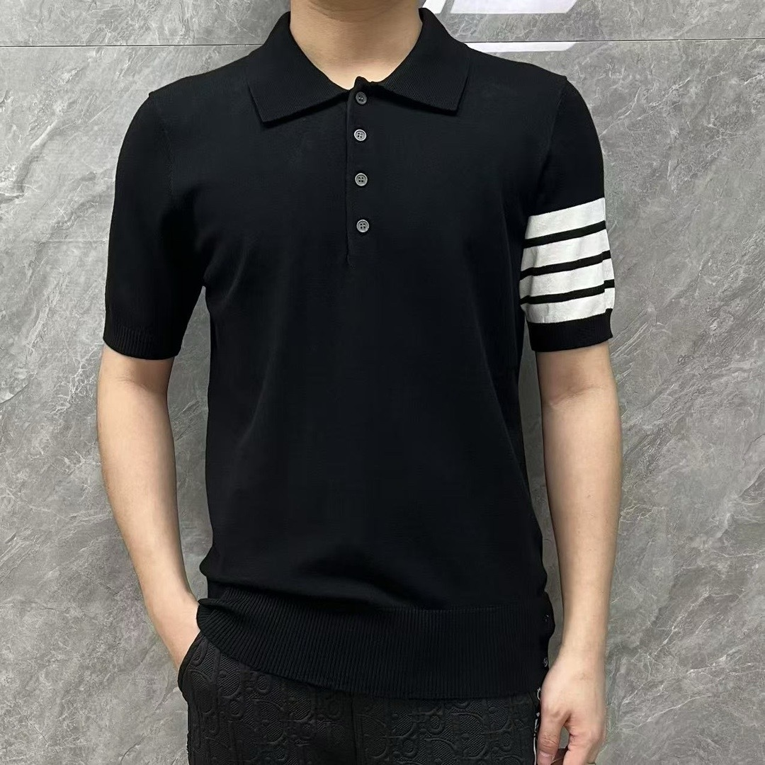 Sailboat Knitted POLO Shirt